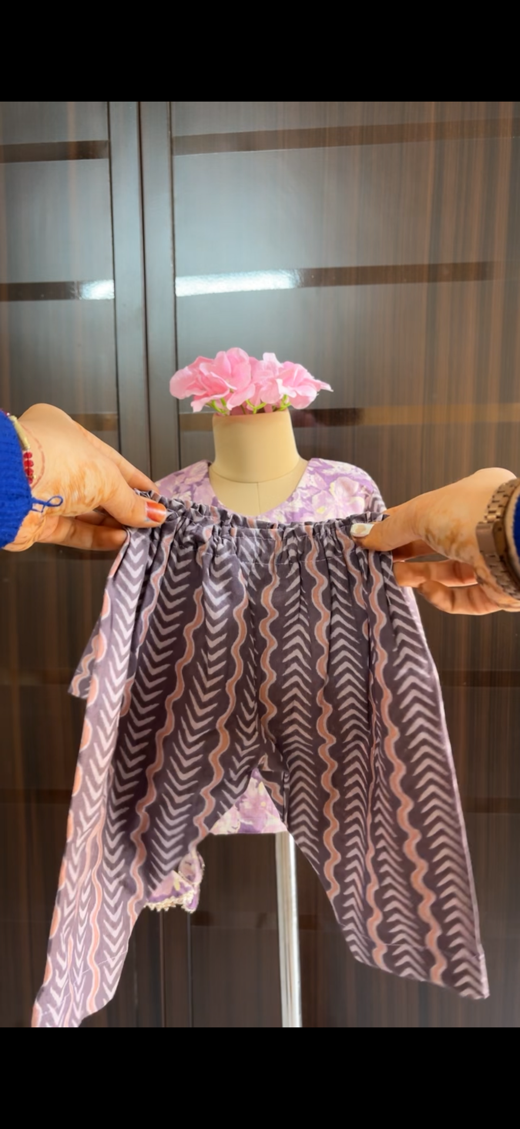 Lavender Gulab Co-ord Set