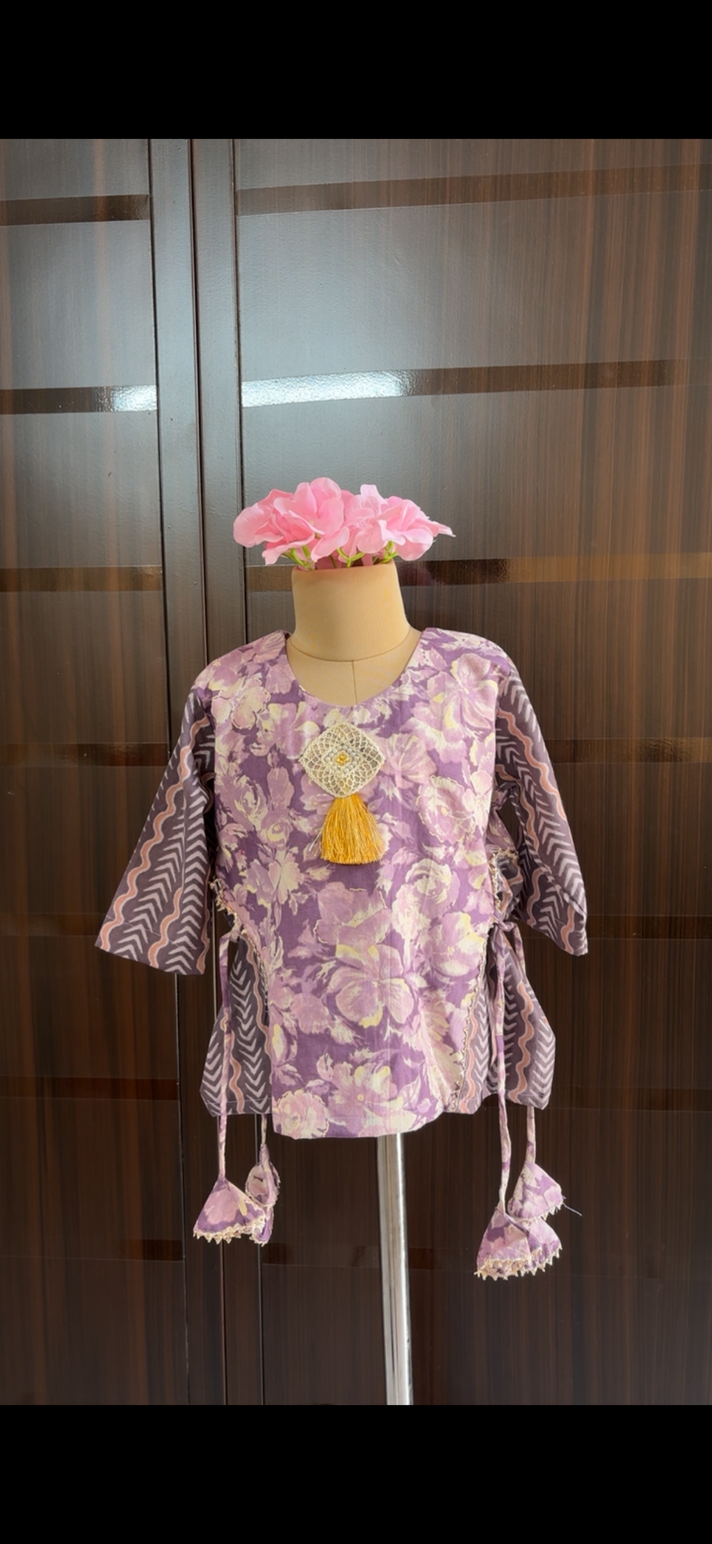 Lavender Gulab Co-ord Set