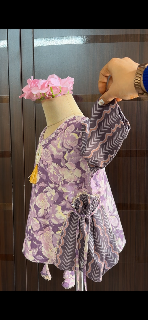 Lavender Gulab Co-ord Set