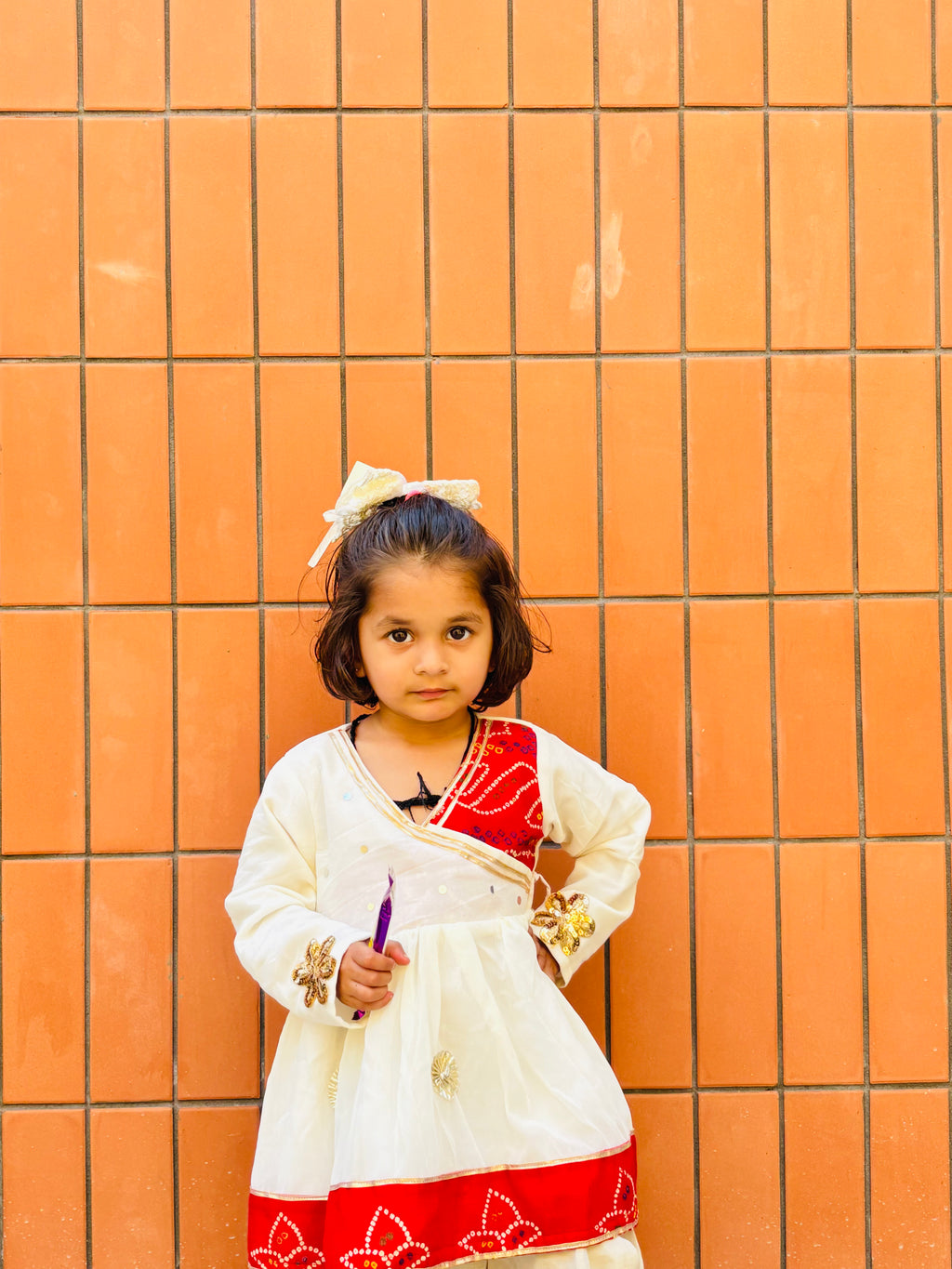 Nanha Kesariya Gulab Kurti ❤️