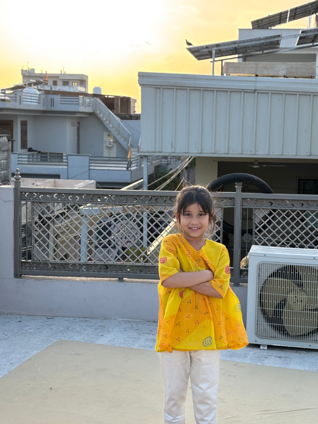Haldi Bandhej Set