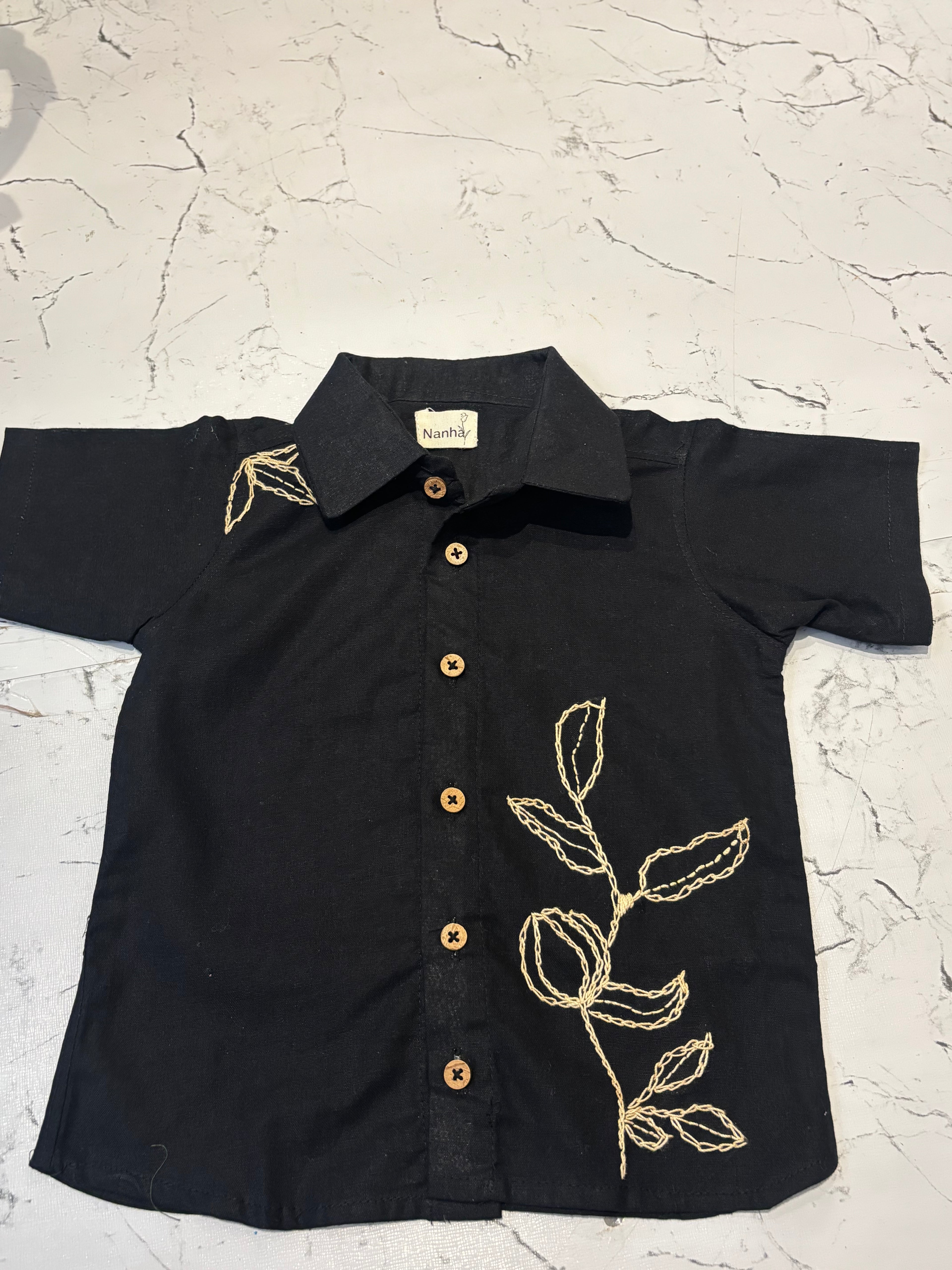 Designer Black Shirt ✨