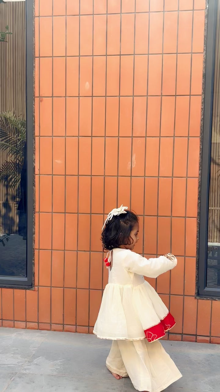 Nanha Kesariya Gulab Kurti ❤️