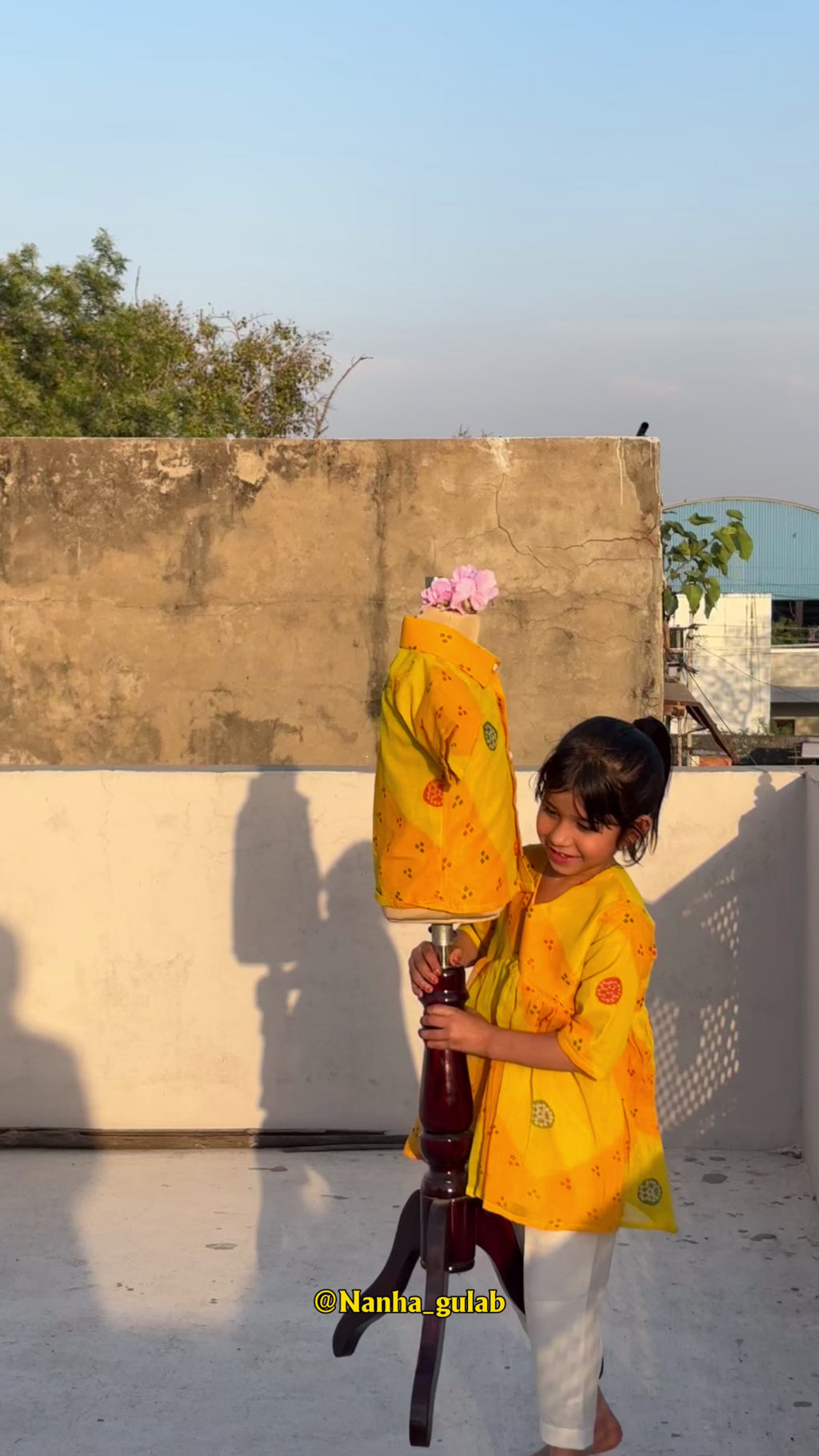 Haldi Bandhej Set